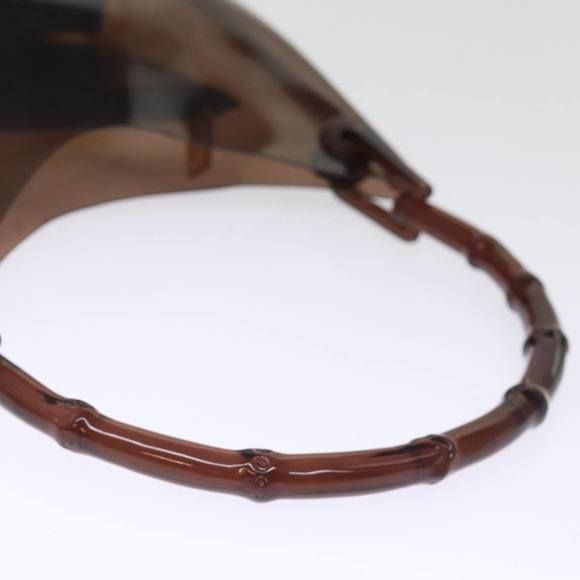 GUCCI Shoulder Bag Vinyl Brown Auth 74653 - Picture 7 of 16